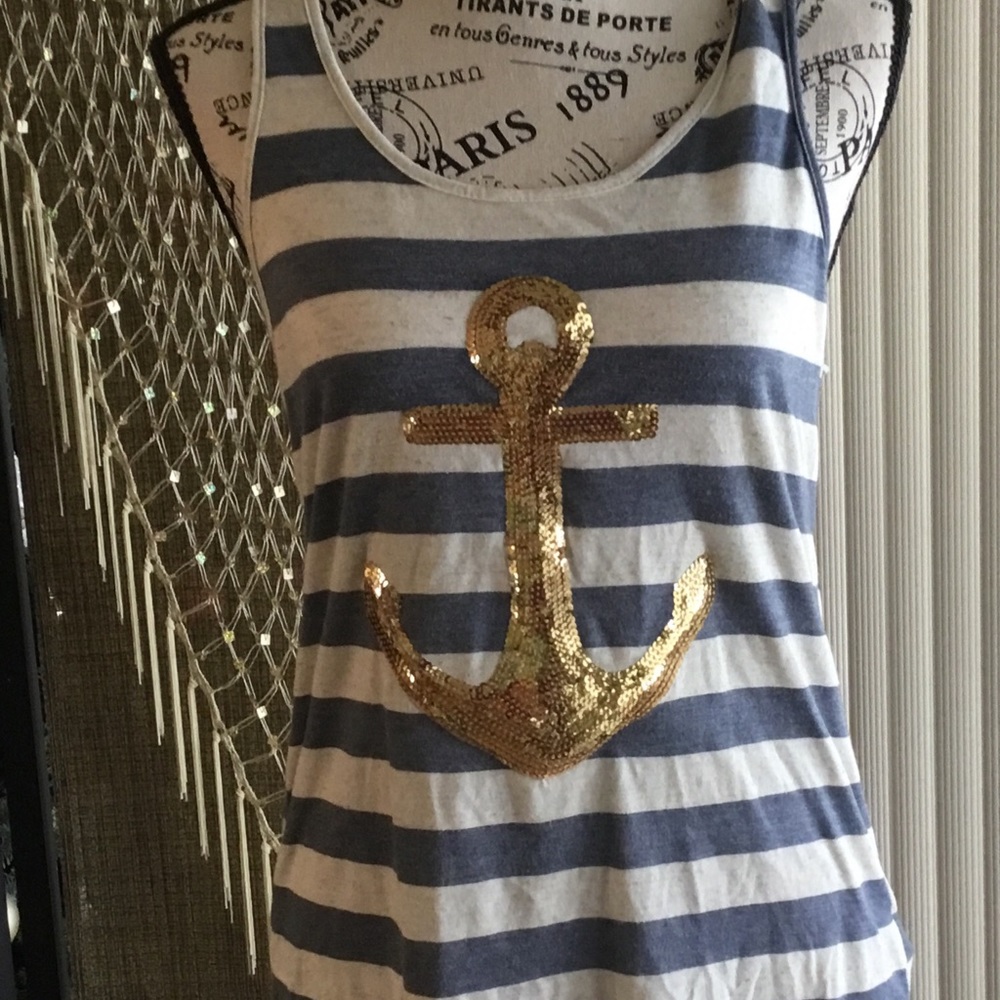 Sweet little anchor tee